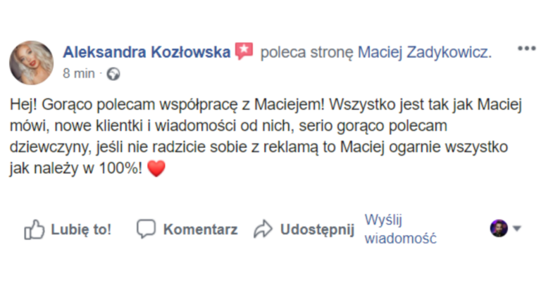 Ola Kozłowska opinia